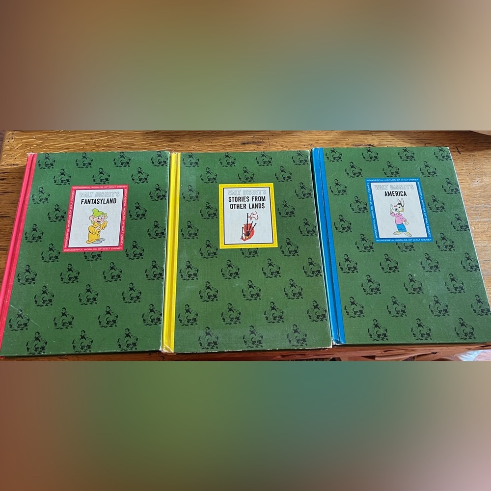Walt Disney vintage books